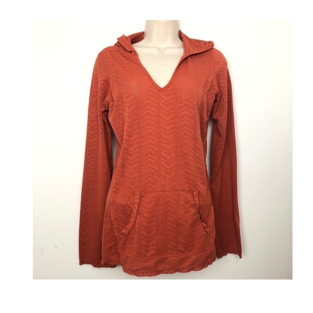 Parana orange hoodie top size large With pouch L